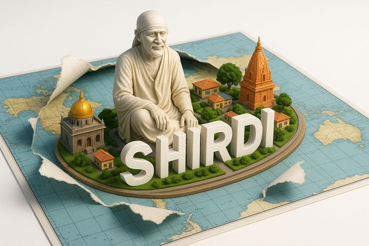 Saibaba in shirdi _ made with Chatgbt